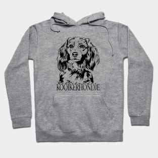 Funny Proud Nederlandse Kooikerhondje dog portrait Hoodie